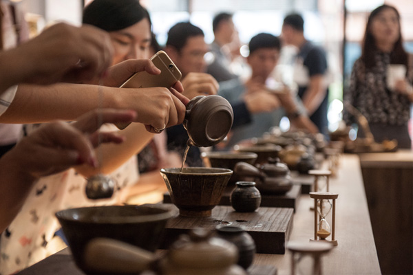 老濟安—青草茶文化茶席