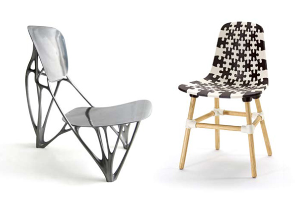 制作者椅（Maker+Chair）、骨形椅（Bone+Chair）
