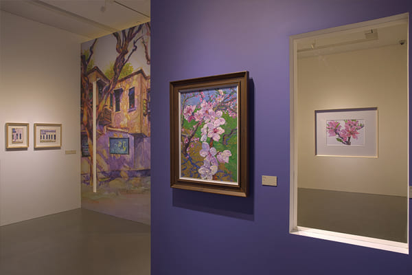 圖二：自然耀彩——徐驥作品展覽，其作品描繪大自然重視自然美和真實美。
